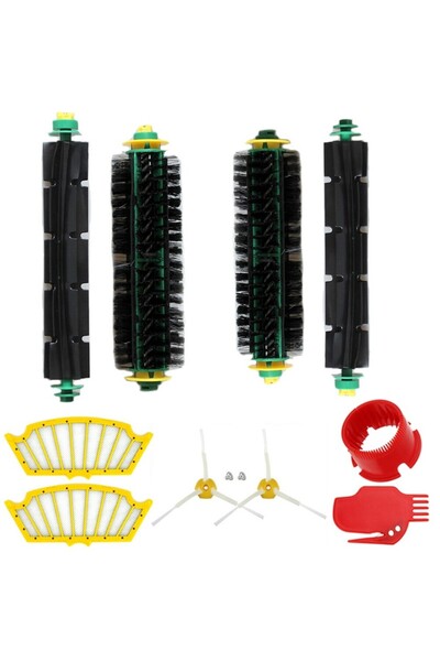 NO BRAND يناسب فلاتر وفرش وأجزاء مجموعة iRobot Roomba من سلسلة 500 و510 و530 ...