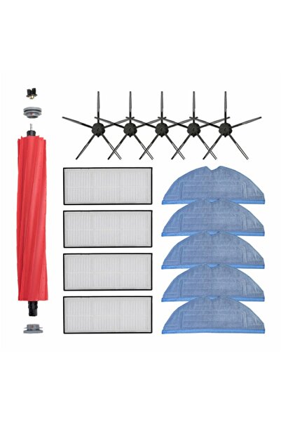 NO BRAND مناسب لفرشاة Roborock S7 S70 S75 T7 T7S T7Plus T7SPlus، وفلتر HEPA، ...