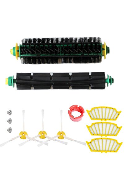 NO BRAND يناسب فلاتر وفرش وأجزاء مجموعة iRobot Roomba من سلسلة 500 و510 و530 ...