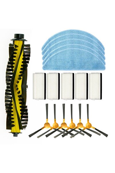 NO BRAND مناسب لـ NEATSVOR X500 مكنسة كهربائية مزودة بفلتر HEPA، قطعة قماش لل...