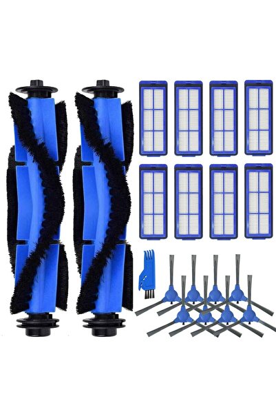 NO BRAND مناسب لمجموعة فلاتر الفرشاة البديلة، مناسب لـ Eufy RoboVac 11S Max 1...