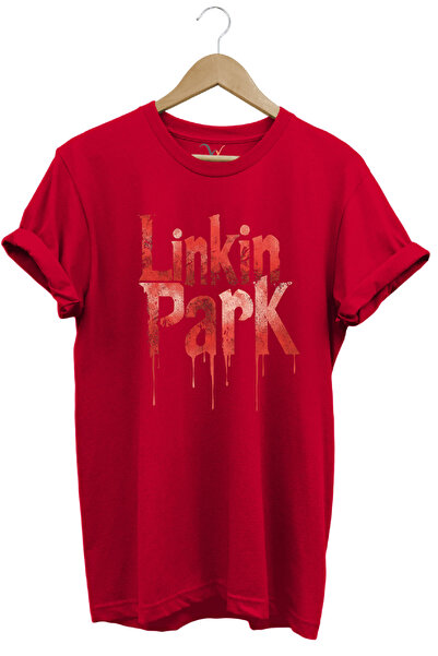 WİDİ Linkin Park Music Group Rock Metal Printed Punk Design Basic Regular Fit...