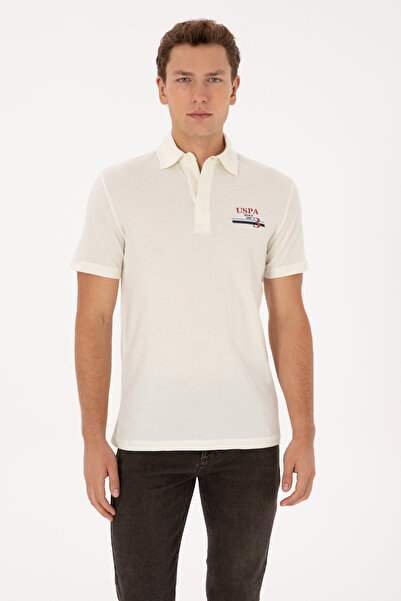 U.S. Polo Assn. Men's Cream T-Shirt 50324803-Vr071