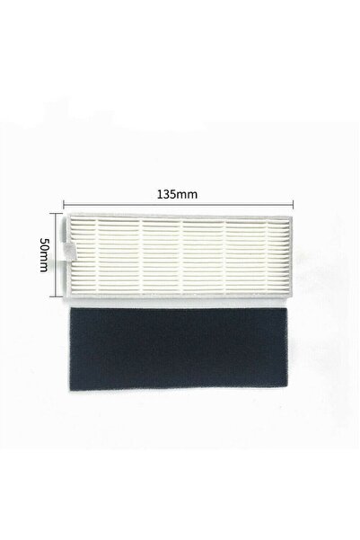 NO BRAND مناسب لاستبدال فرشاة الجانب لفلتر HEPA، ومناسب لقطع غيار مكنسة الروب...