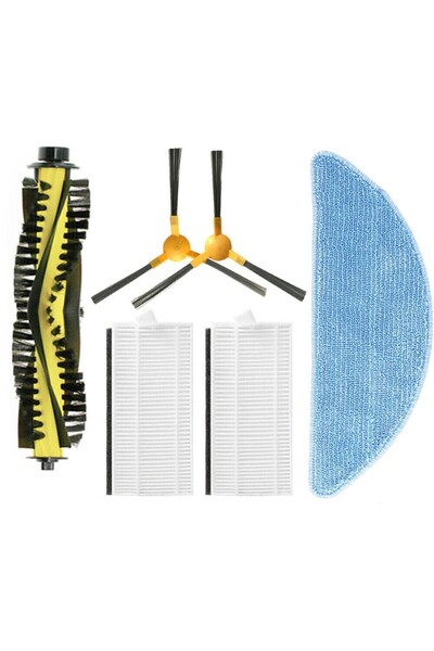 NO BRAND مناسب لـ NEATSVOR X500 مكنسة كهربائية مزودة بفلتر HEPA، قطعة قماش لل...