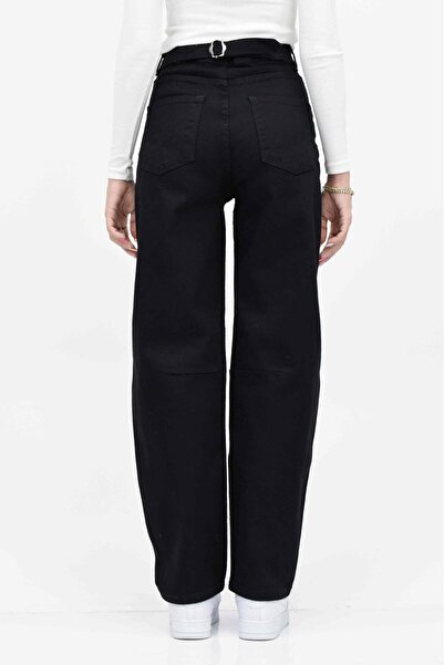 SU SHE New Season High Waist Baggy Style Loose Women's Denim Pants with Back ...