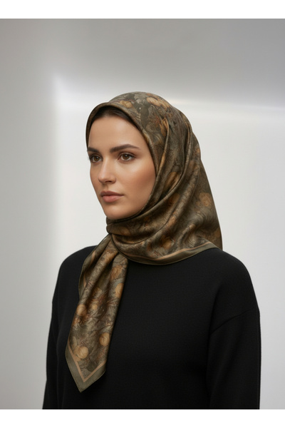 Onur Scarf - Camellia Scarf Merry Pattern Soft Scarf Most Trending Models Fas...