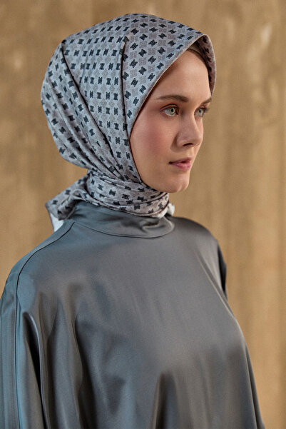 Setrms Logolu Monogram Eşarp