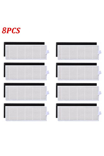 NO BRAND مناسب لاستبدال فرشاة الجانب لفلتر HEPA، ومناسب لقطع غيار مكنسة الروب...