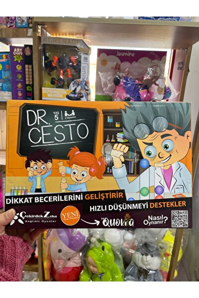 1000 çeşit hediye dünyası Dr. Cesto akıl ve zeka oyunu deney yaparak öğrenelim