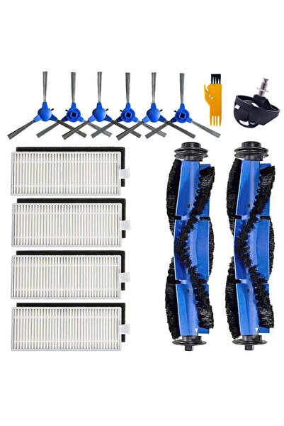 NO BRAND مناسب كقطع غيار لفرش فلتر Eufy RoboVac 11S 30C 25C 15C 35C الرئيسية