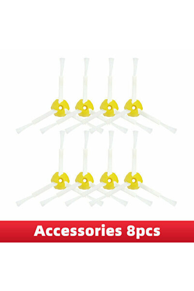 NO BRAND مجموعة قطع غيار متوافقة مع ملحقات روبوت التنظيف iRobot Roomba من سلس...