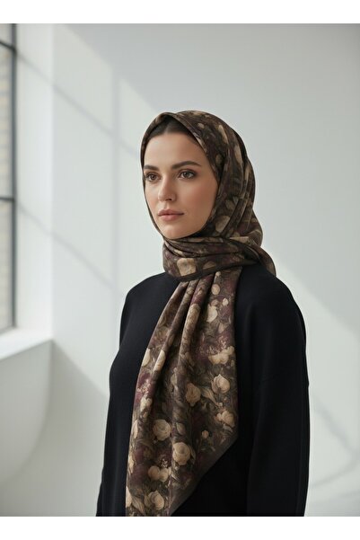 Onur Scarf - Camellia Scarf Merry Pattern Soft Scarf Most Trending Models Fas...