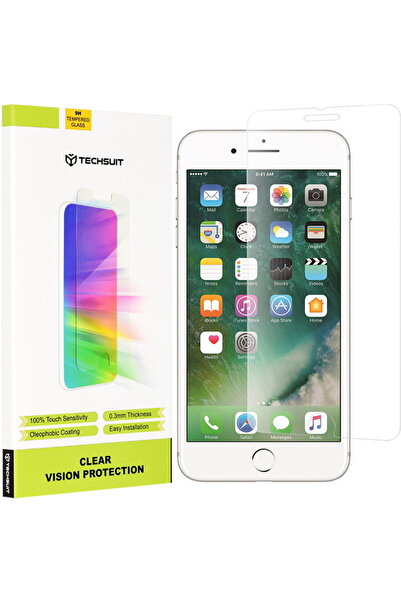 Techsuit Folie pentru Apple iPhone 7 Plus / 8 Plus - Clear Vision Glass - Tra...