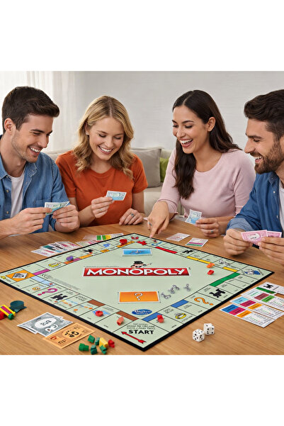 OEM Classic Monopoly board game, 2-8 players, Strategy and real estate transa...