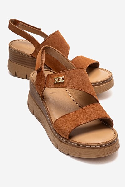 LuviShoes ΣΟΦΙ Τάμπα Σουέτ Γνήσιο Δέρμα Γυναικεία Σφηνοειδές τακούνι τεμάχια ...