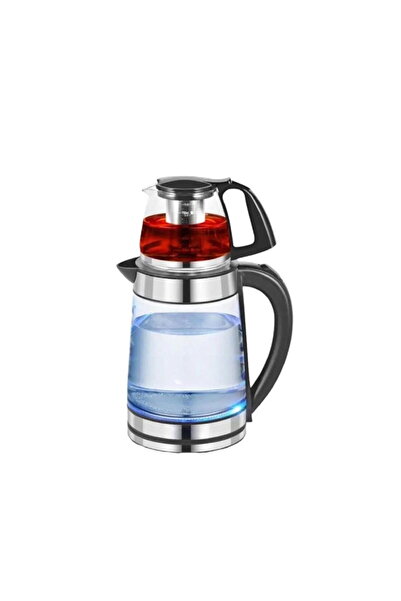 ALSAIF غلاية زجاجية وماكينة صنع الشاي 1500 واط