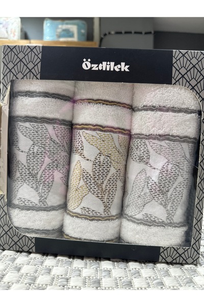 Özdilek Fround 3’lu kutu havlu