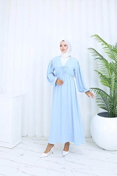 MODA CEYDA Balloon sleeve dress