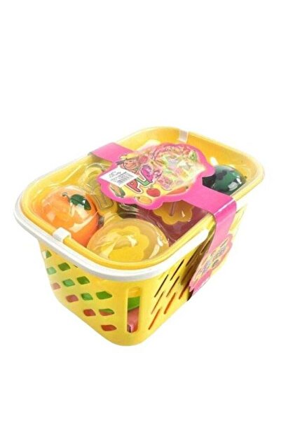 Rally Kids Kitchen and Shopping Playset - Shopping Basket with Food and Fruit...