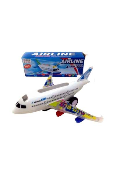 Rally لعبة طائرة بأضواء ملونة وموسيقى