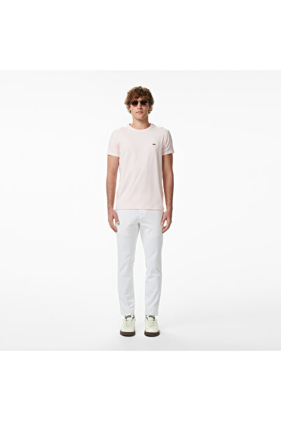Lacoste Erkek Slim Fit Beyaz Chino Pantolon
