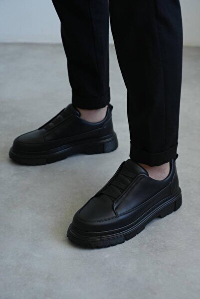 KUBACK Legend is back حذاء رجالي كاجوال مرن من الجلد الفحمي طراز كي بي-703 من...