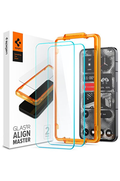 Spigen Folie pentru Nothing Phone (2) - Glass.TR Align Master (set 2) - Clear