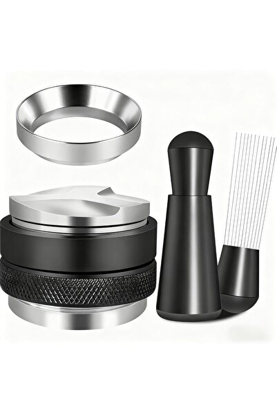 Arabest 51mm Espresso Accessories Kit, Coffee Distributor and Tamper Leveler,...