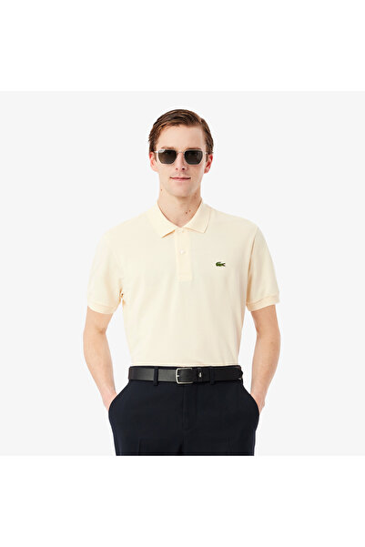 Lacoste L.12.12 Light Erkek Classic Fit Bej Polo