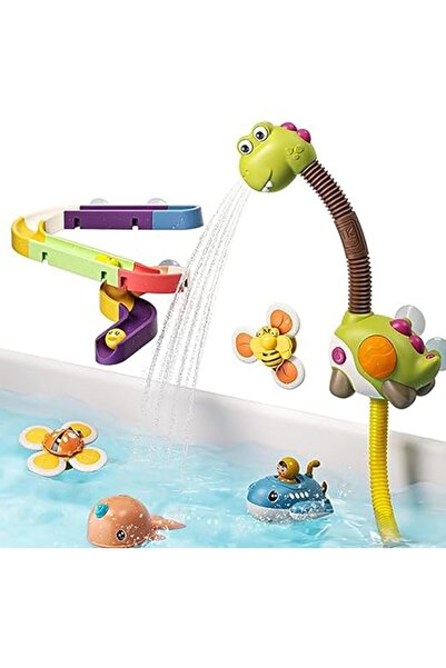 Arabest Electric Shower Head Bathtub Toys, Automatic Sprinkler Bath Toy,Batht...