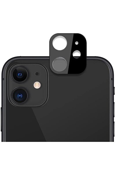 Techsuit Folie Camera pentru iPhone 12 - Full Camera Glass - Black
