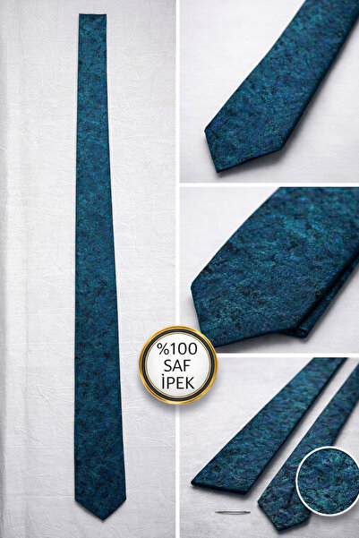 Dervişan İpekçilik %100 Saf İpek Erkek Kravat – Premium Kalite