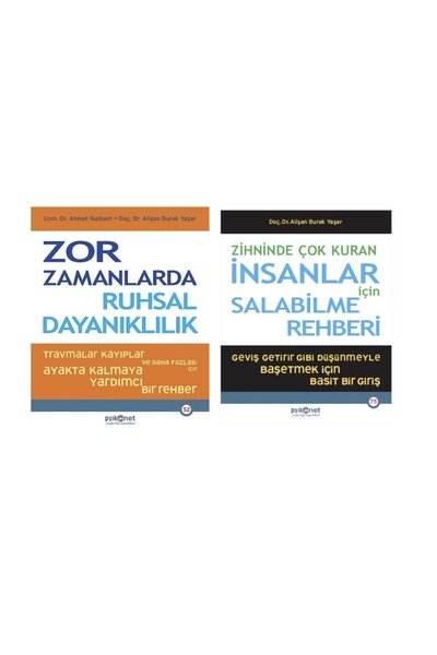 Psikonet Yayınları zor zamanlarda ruhsal dayaniklilik +zihninde cok kuran ins...