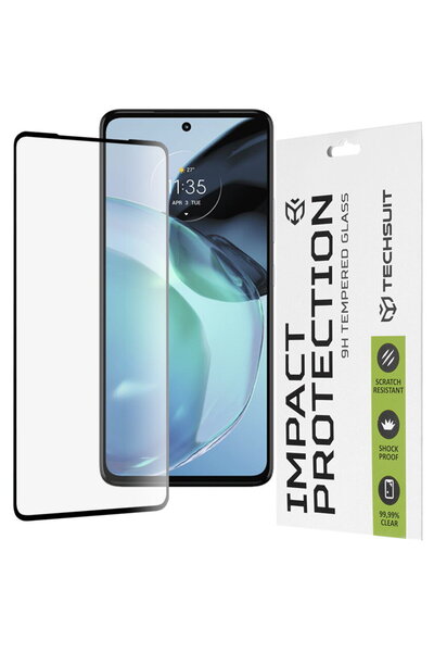 Techsuit Folie pentru Motorola Moto G72 - 111D Full Cover / Sticlă cu adeziv ...