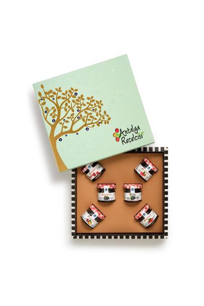 Antalya Reçelcisi 6’lı Kırmızı Meyveler Mini Reçel Seti