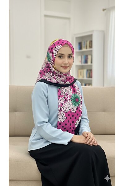 her evemağaza وشاح تولبنت مطبوع 100x100 سم