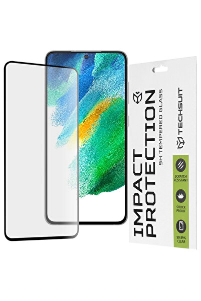 Techsuit Folie pentru Samsung Galaxy S21 FE 5G - 111D Full Cover / Full Glue ...