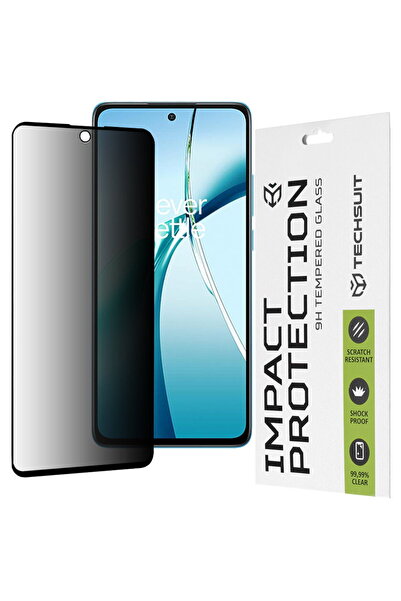 Techsuit Folie pentru OnePlus Nord CE4 Lite - 111D Privacy Full Glue - Negru