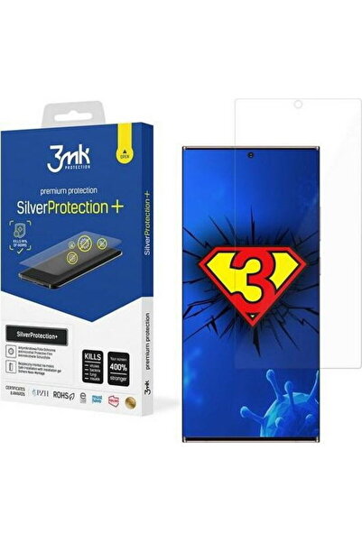 3MK Silver Protect+ Sam N986 Note 20 Ultra, Folia Antymikrobowa montowana na ...