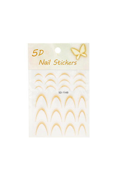 global fashion Design cursor cu vârf autocolant French-Ombré #1949