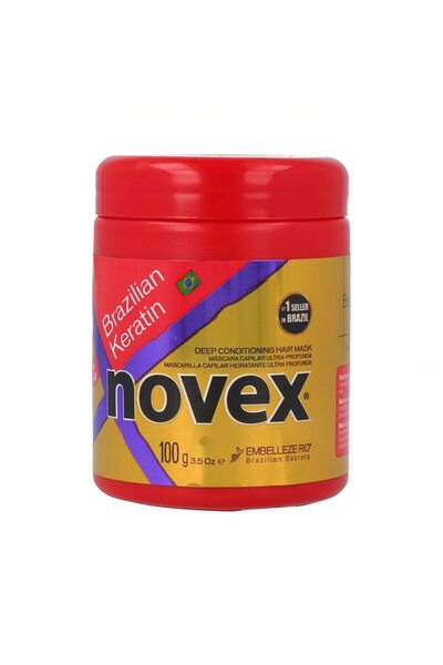 NOVEX Brazilian Keratin Hair Care Treatment Cream (3.5 oz)