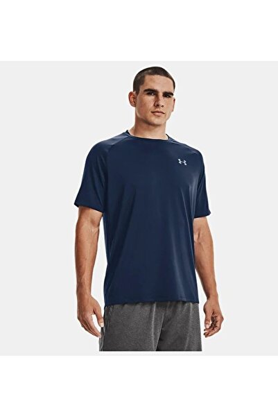 Under Armour Men's Navy Blue Ua Tech 2.0 Short-Sleeve T-Shirt
