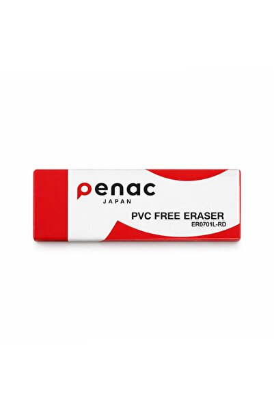 PENAC Radieră roșie de dimensiuni mari, fără PVC, Nr. 20 (Er0701L-Rd) 1 bucată