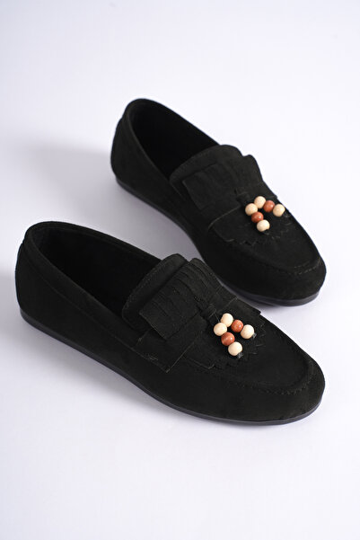 Tonny Black Ženske crne udobne cipele za svakodnevno nošenje Sa kopčom Baletanke