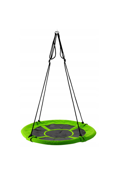 SERSIMO Leagăn cuib G-Line, 100 cm, înălțime reglabilă, 150 kg, Verde Negru