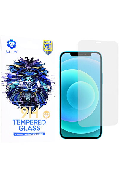 Lito iPhone 12 / 12 Pro Case - 2.5D Classic Glass - Clear