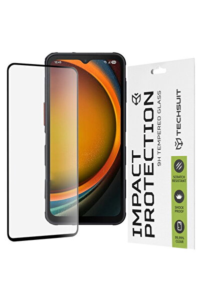 Techsuit Folie pentru Samsung Galaxy Xcover7 Pro - 111D Full Cover / Full Glu...