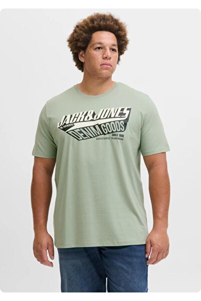 Jack & Jones JACK&JONES 12284905 MAJICA KRATKIH RUKAVA VELIKOG VELIČINA SA ŠT...