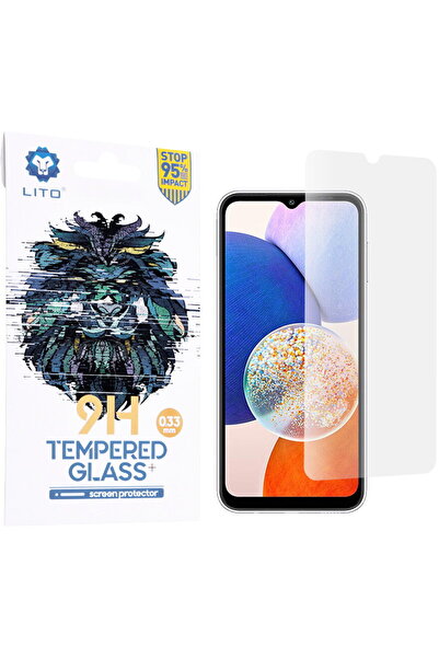 Lito Folie pentru Samsung Galaxy A14 4G / A14 5G - 2.5D Classic Glass - Clear